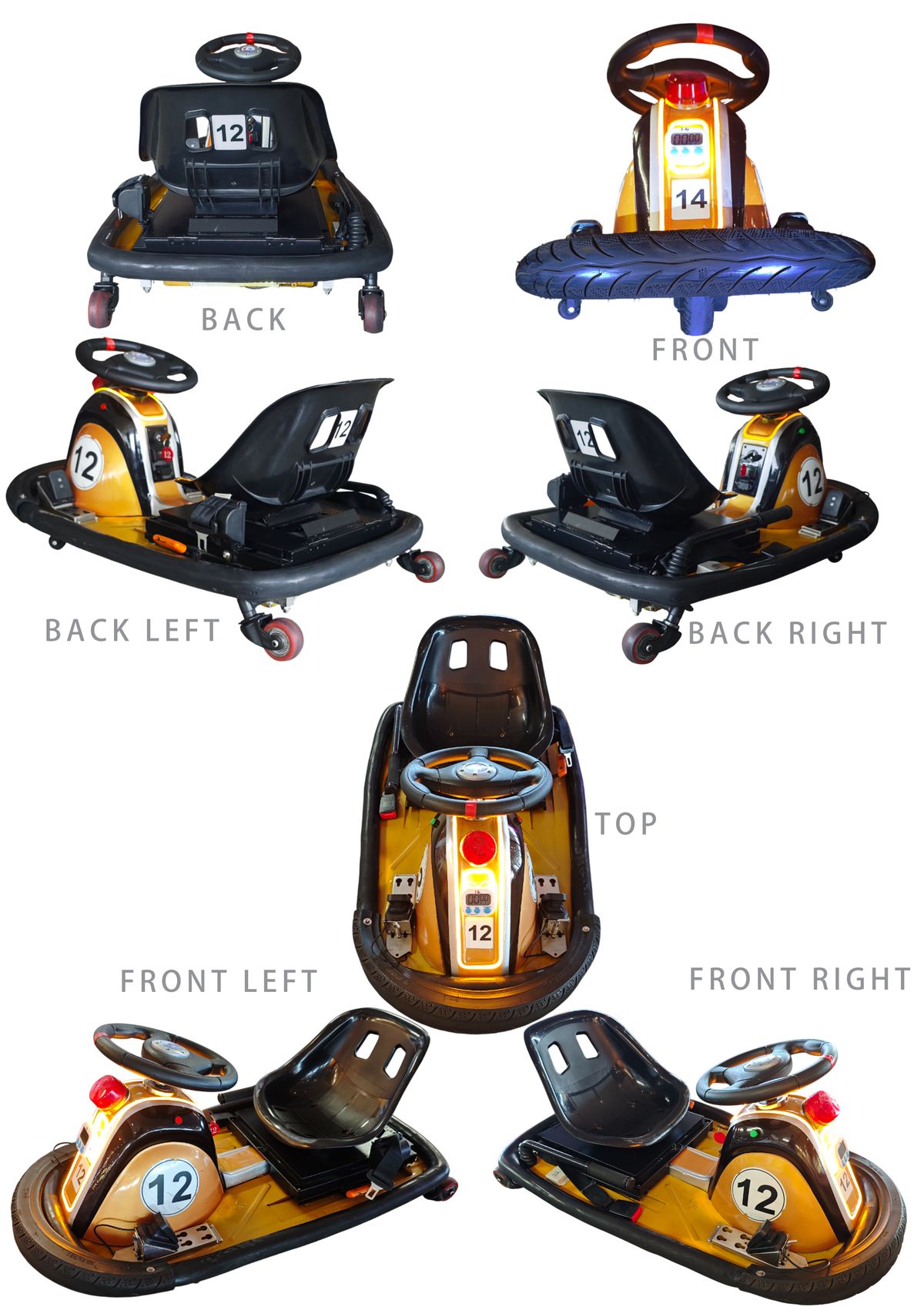 Our Drift Karts - All Angles