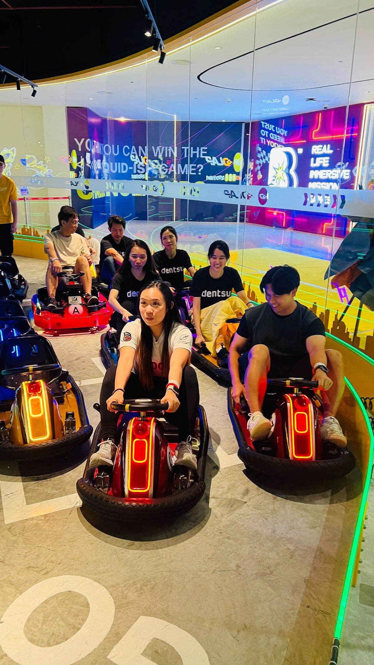 Dentsu Team Building